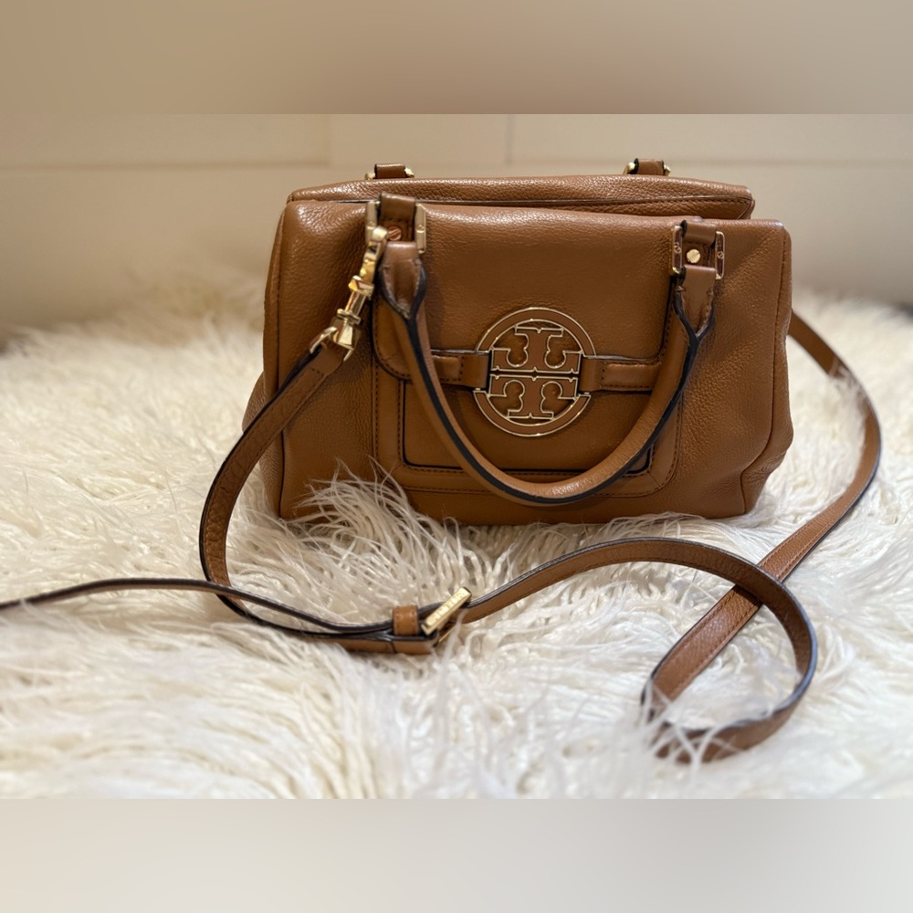 Tory Burch Brown Leather Handbag